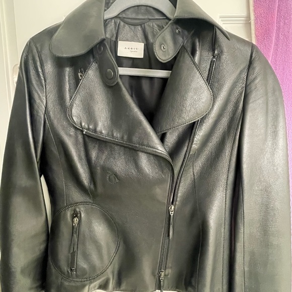 Akris Punto leather jacket - Picture 5 of 7